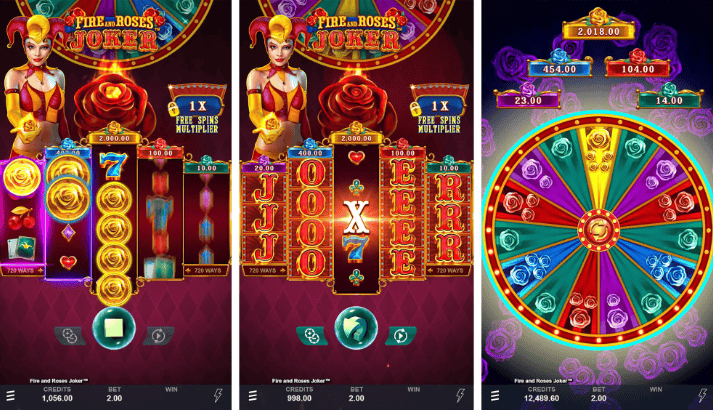 Slot Fire and Roses Joker