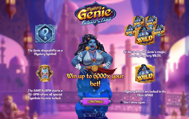 Mystery Genie Fortunes of the Lamp