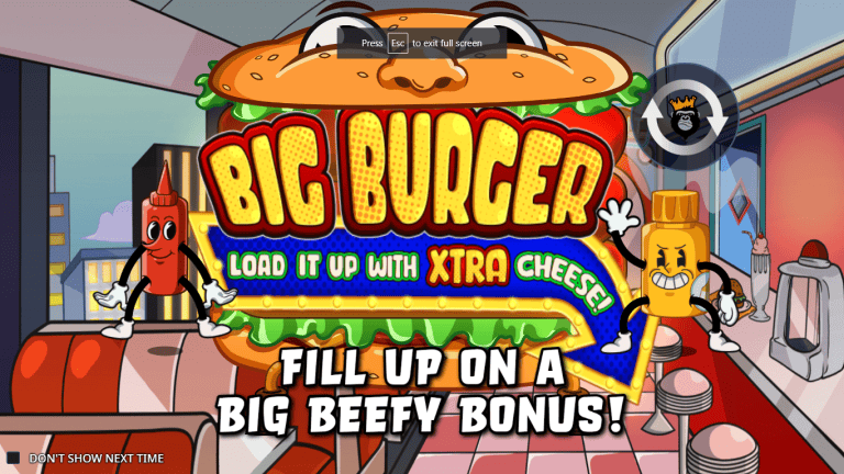 Big Burger Load it up with Xtra Cheese