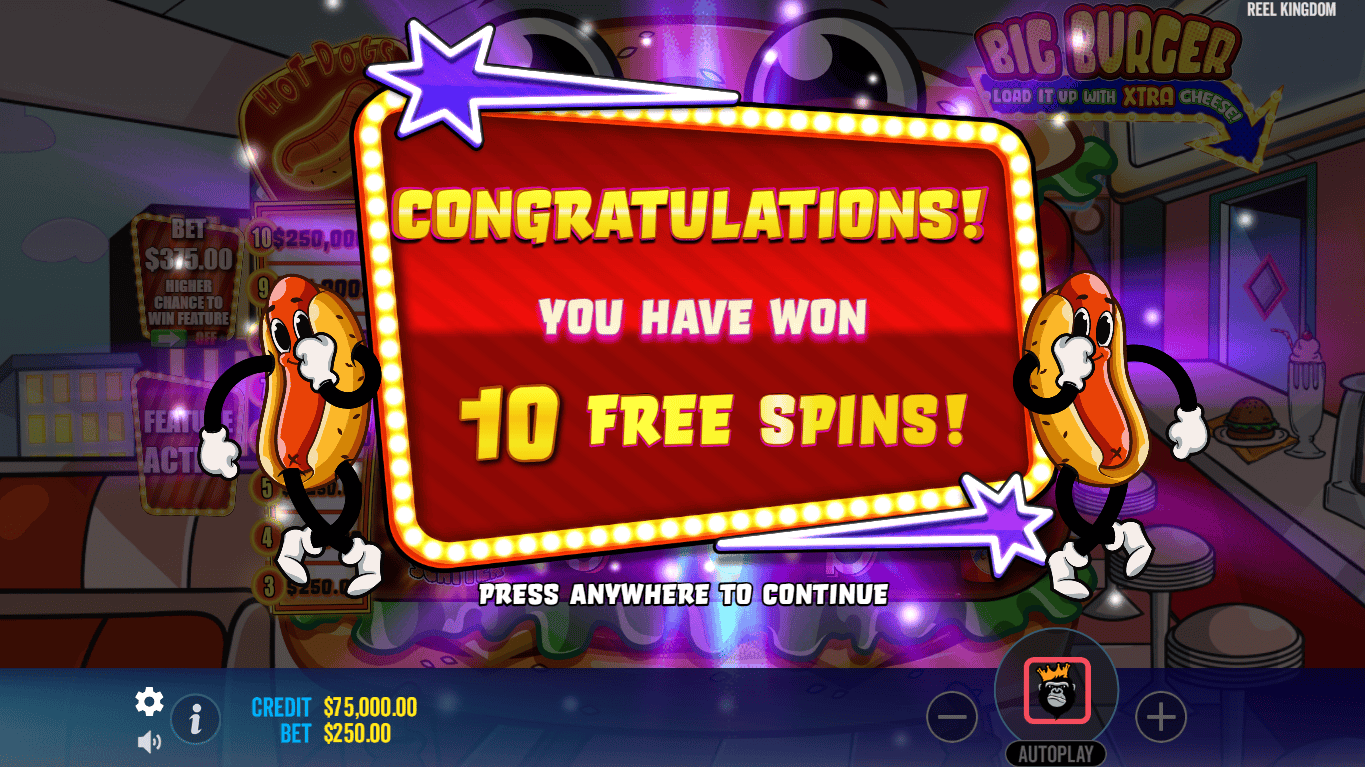 Big Burger Load it up with Xtra Cheese